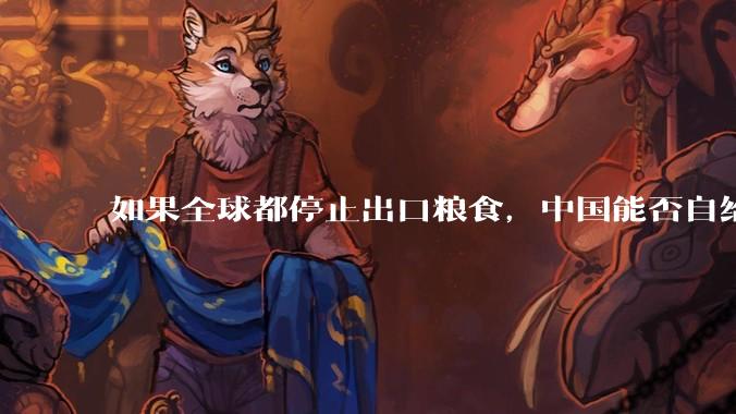 如果全球都停止出口粮食，中国能否自给自足？